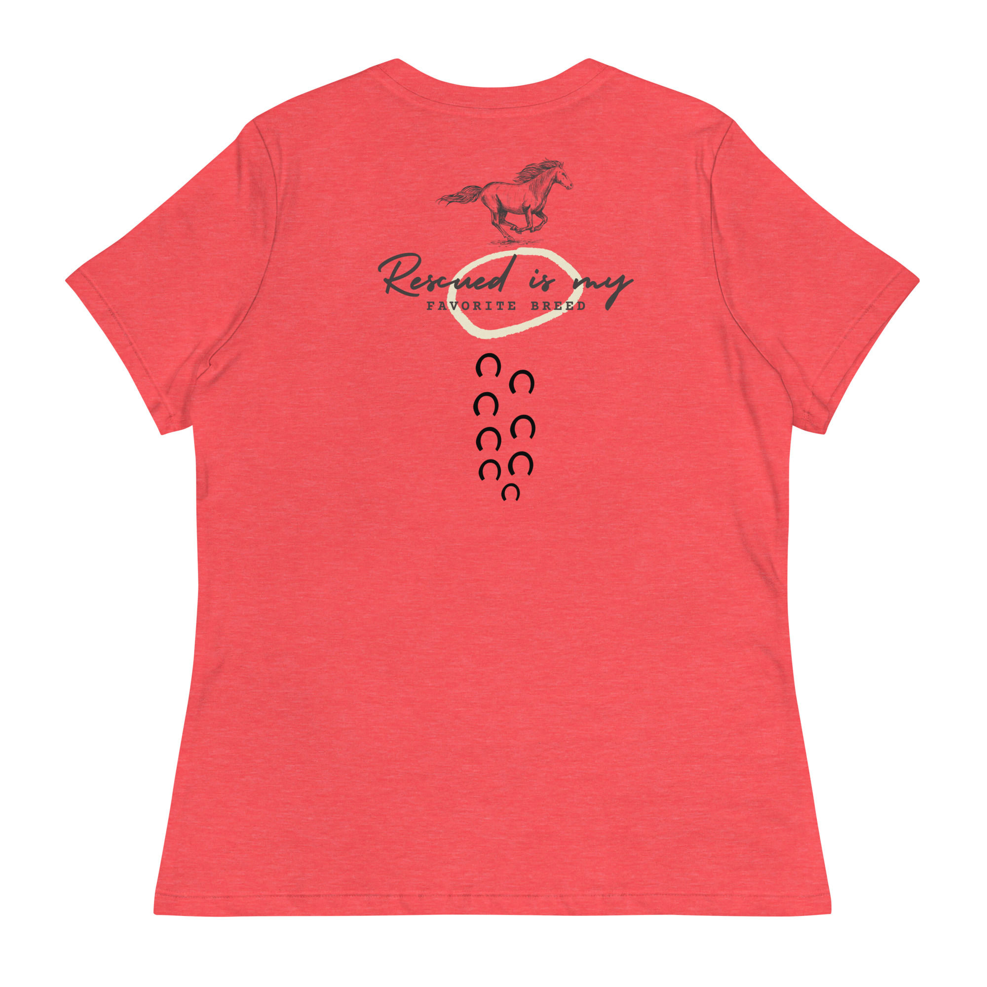 Rescued is my favorite breed tshirt