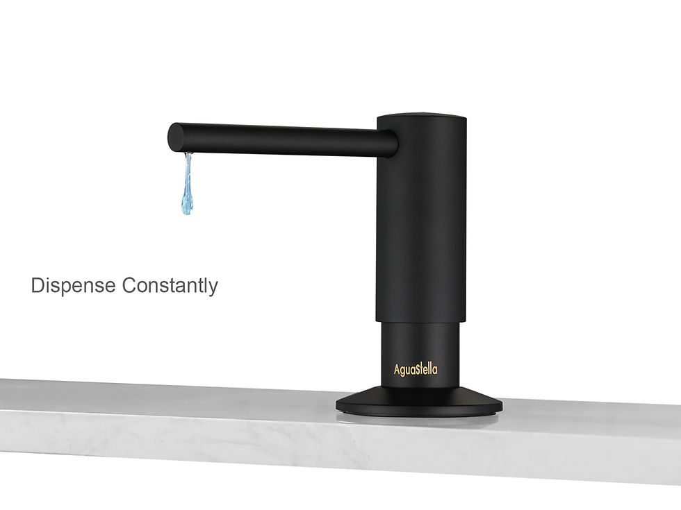 Thumbnail: AguaStella ASF026 Built in Soap Dispenser with Soap Bottle
