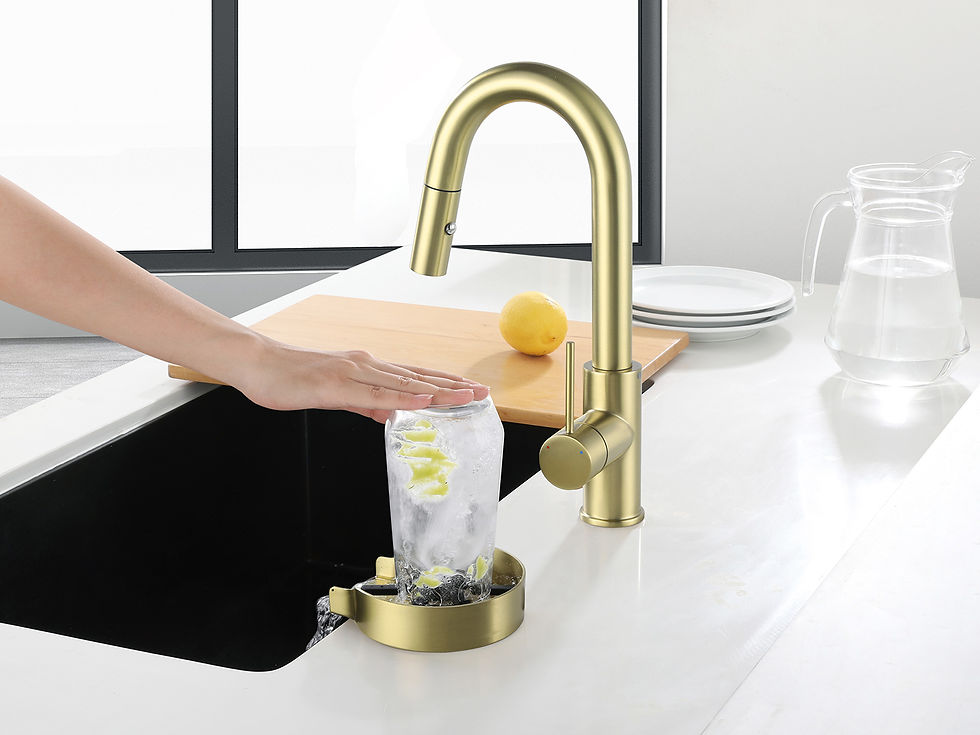 Thumbnail: AguaStella ASR01 Stainless Steel Metal Glass Rinser