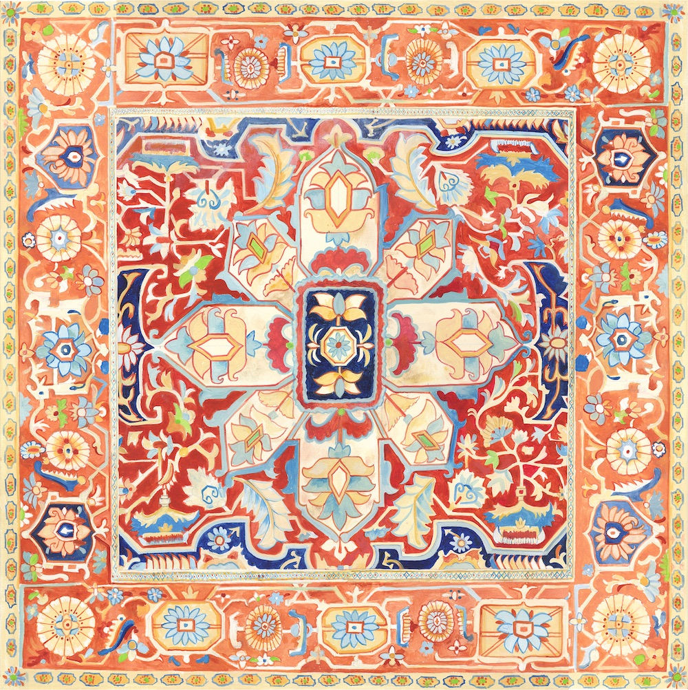 "Serapi" © Square Glass Cutting Board