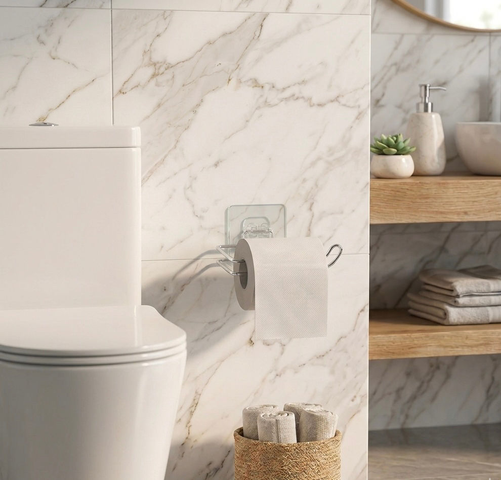 מעמד לנייר טואלט ללא קידוח