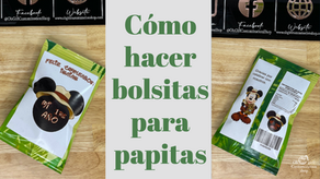 Cómo hacer bolsitas para papitas