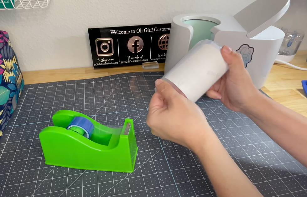 Cómo sublimar vasos de vidrio con Cricut Mug Press