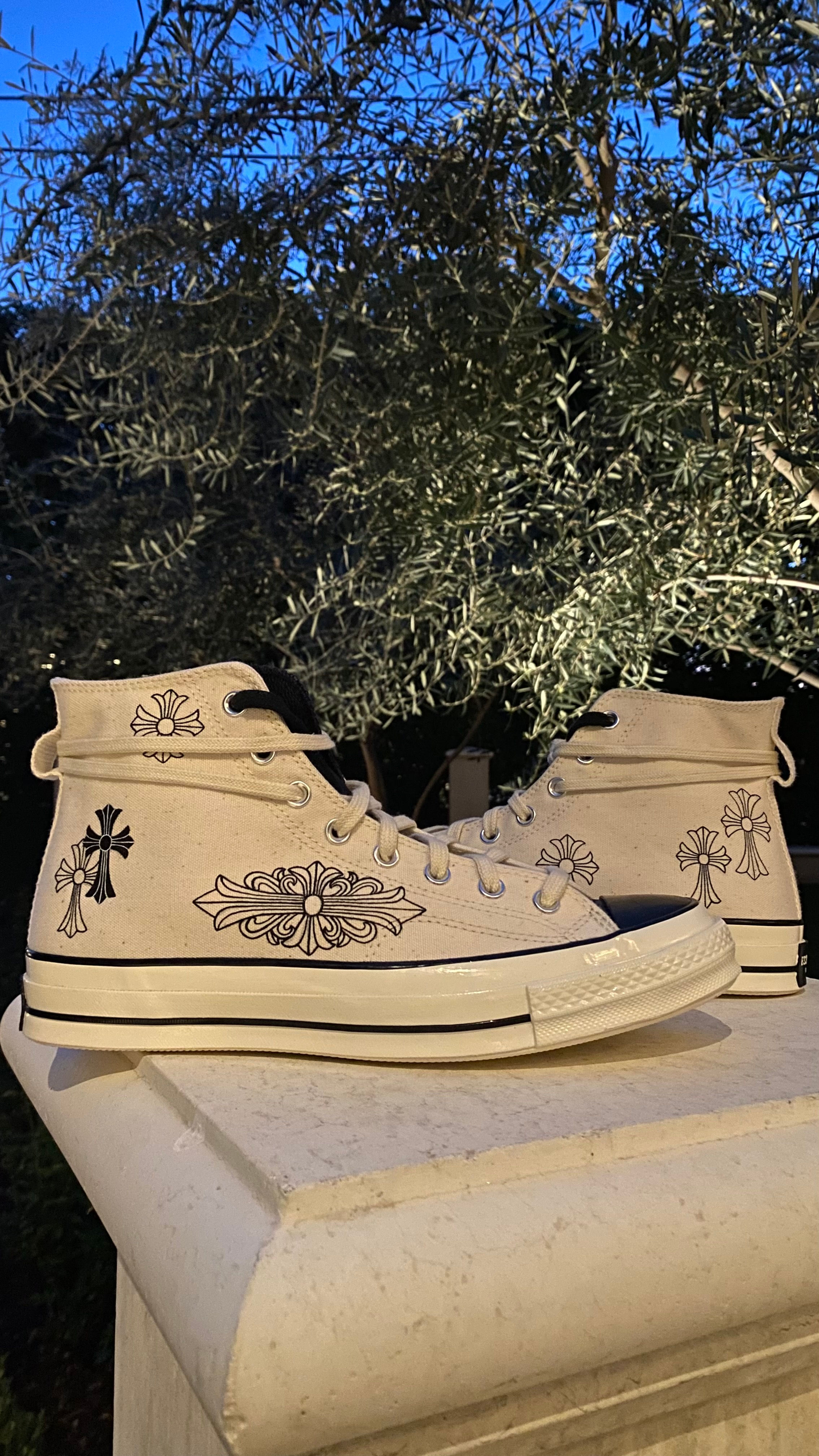 Chrome Drip Fear of God x Chuck 70 High