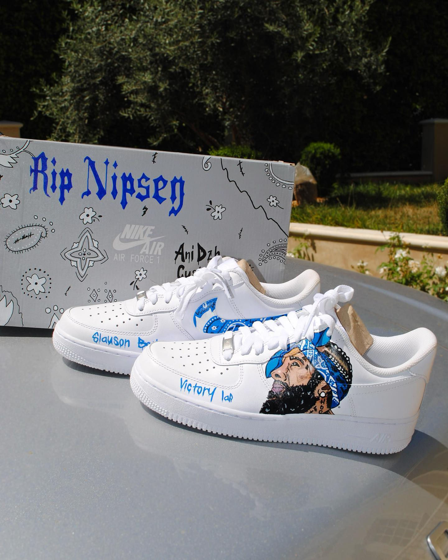 Nipsey Hussle Air Force 1's