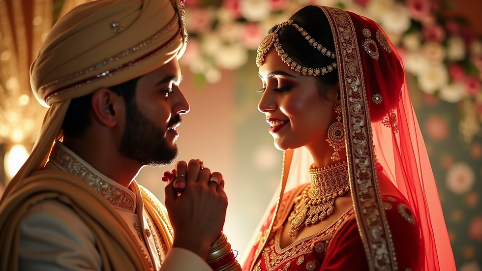 Close-up view of a wedding photographer capturing candid moments