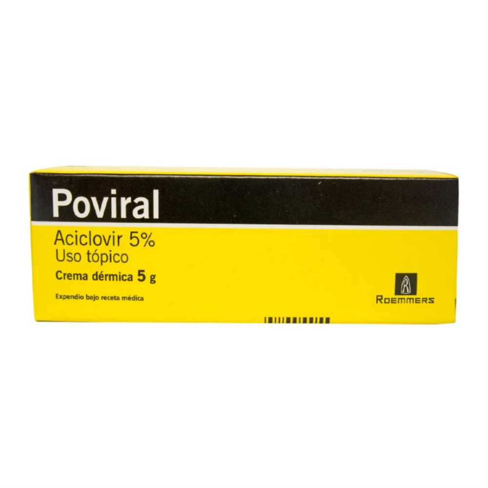 POVIRAL 5% CREMA DERMICA X5G