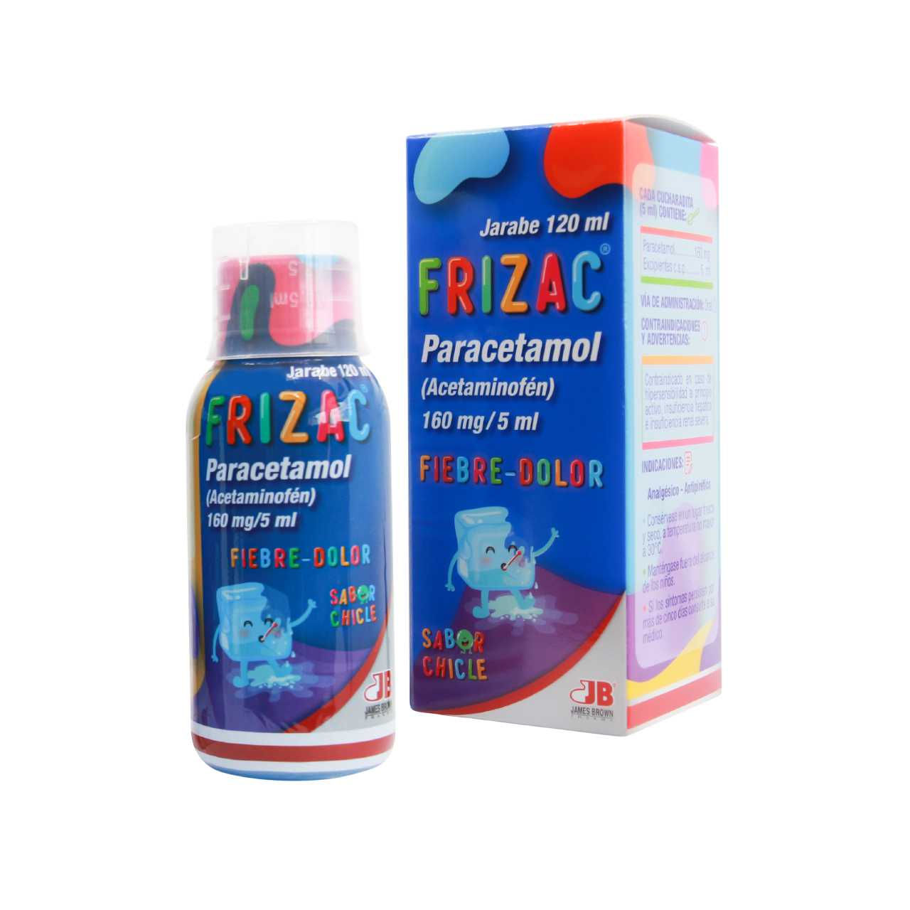 FRIZAC 160MG/5ML CHICLE X120ML