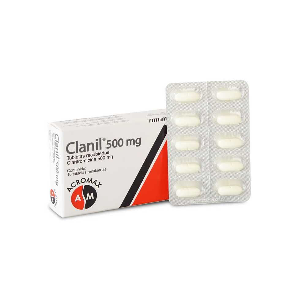 CLANIL 500MG TAB. REC. *10