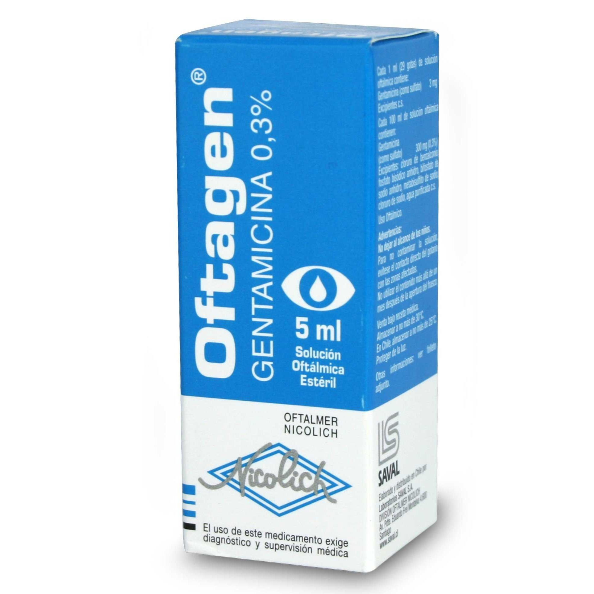 OFTAGEN COLIRIO X5ML