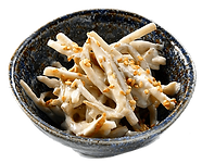 おつまみサラダ:ごぼうサラダ:しゃきしゃきの食感にこだわったごぼう