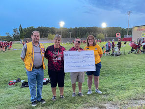Donation to District Band Boosters