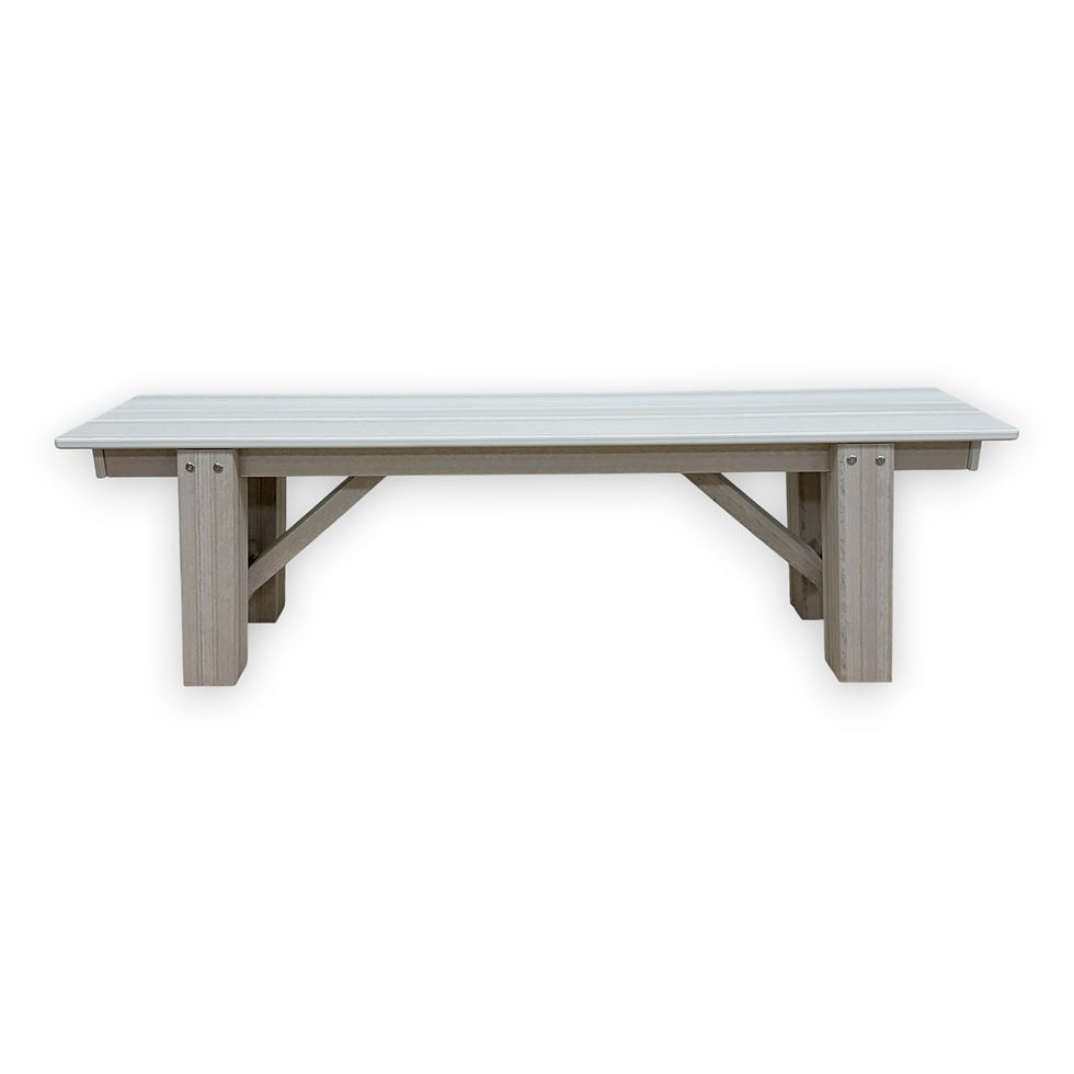 Thumbnail: X-Brace Dining Set (Seashell)