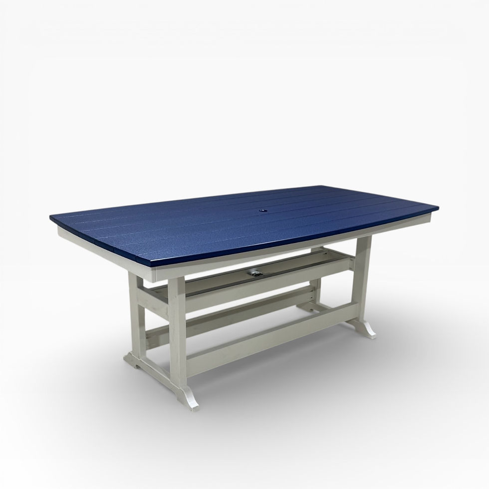 Thumbnail: Kelsy Dining Set (Patriot Blue on White)