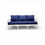 Thumbnail: Fireside Sofa (Seashell/Canvas Navy)