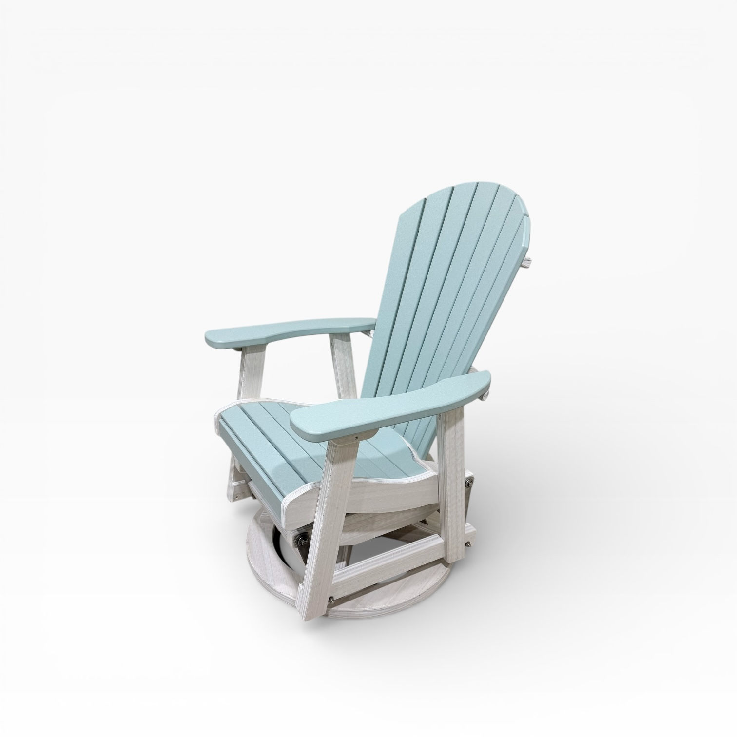 Empress Swivel Glider (Mint/Seashell)