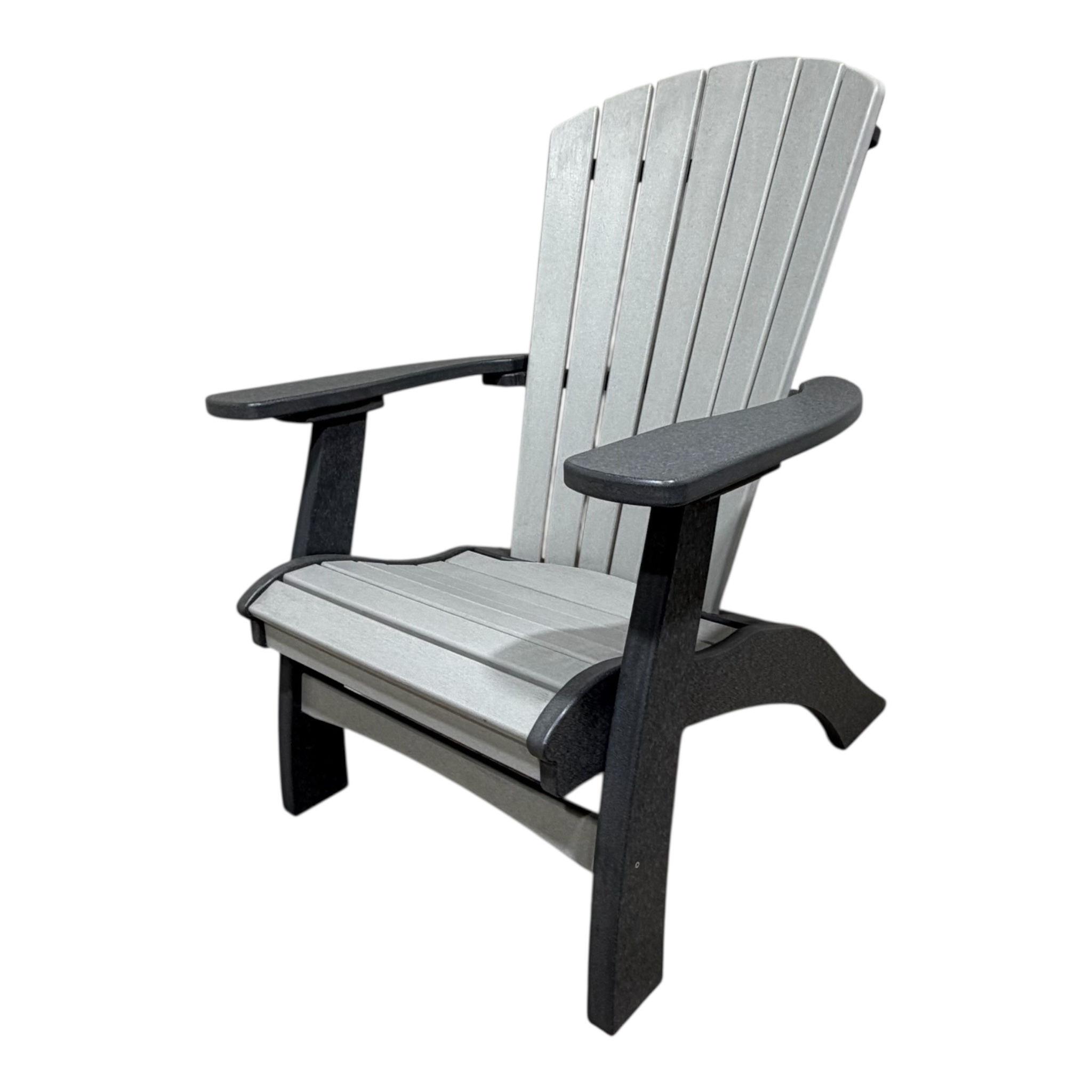 Majestic Raised Adirondack Chair (Dove/Dark Gray)