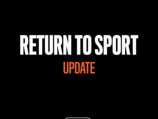 Return to Sport Update