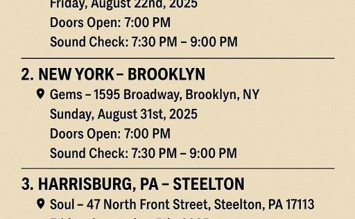 The Mugga World Tour 2025