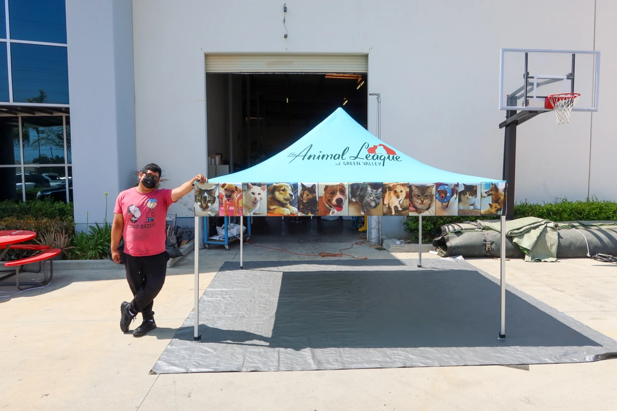 Custom Tent for Shelter