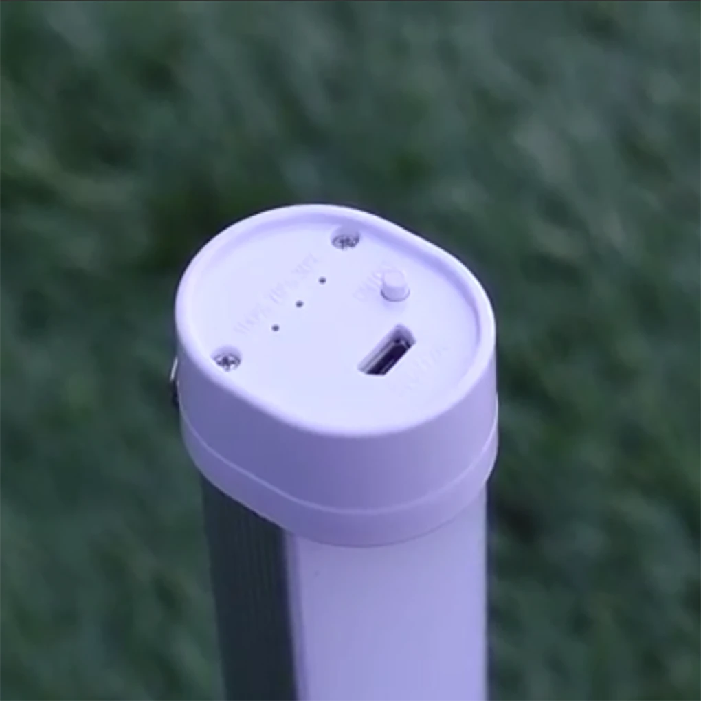 Settings and connections on a pop up canopy light.