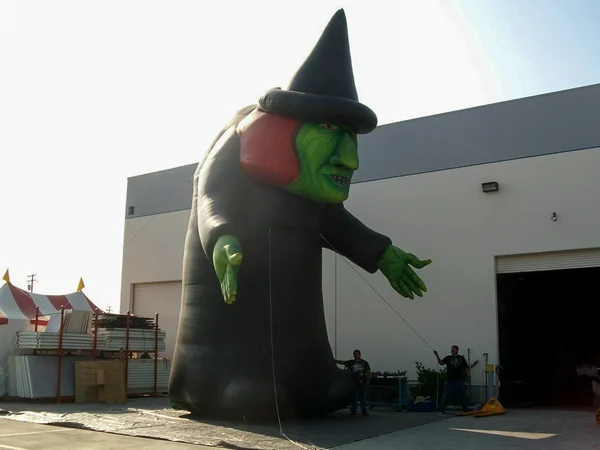 Large Inflatable Green Witch.