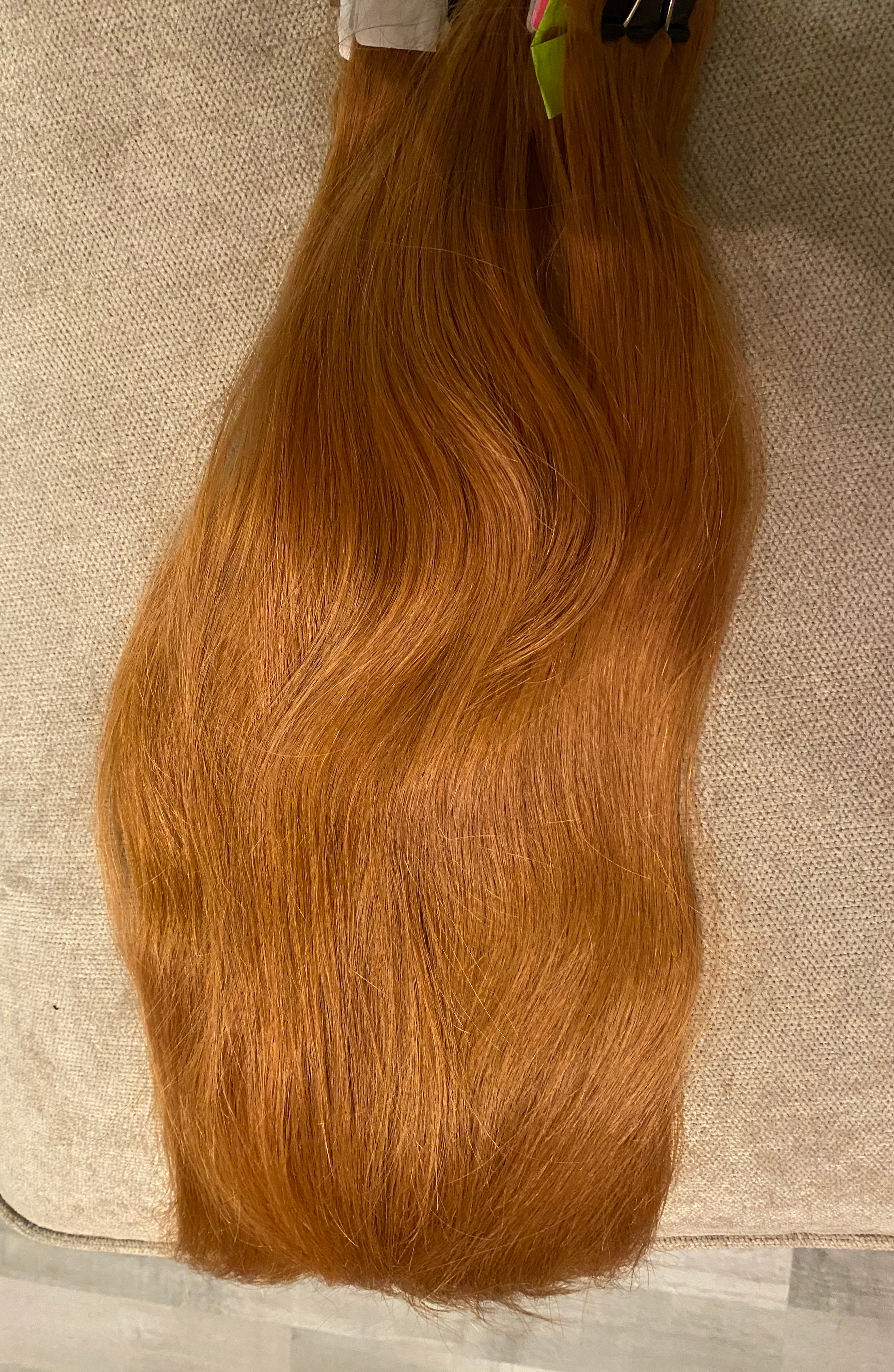 16 INCHES U/ GLUE TIPS HAIR- #30 / 1g strands 