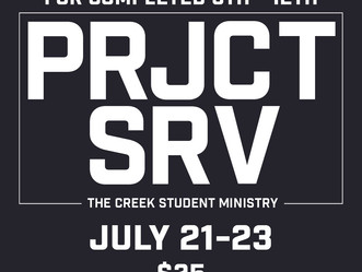PRJCT SRV - Student Ministry