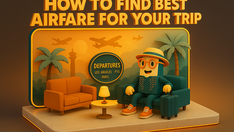 Sunset Views inside Airport Lounge