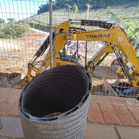 Indústria de Tubos em PEAD.