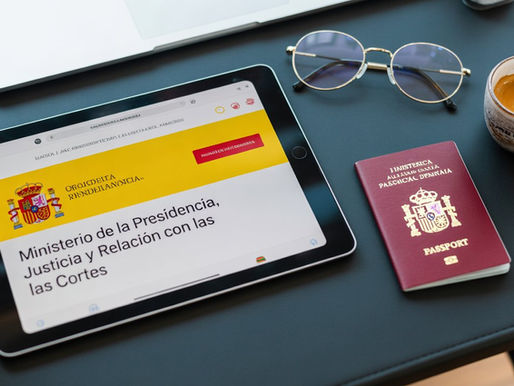 Acompanhamento digital do processo de cidadania espanhola em 2026.