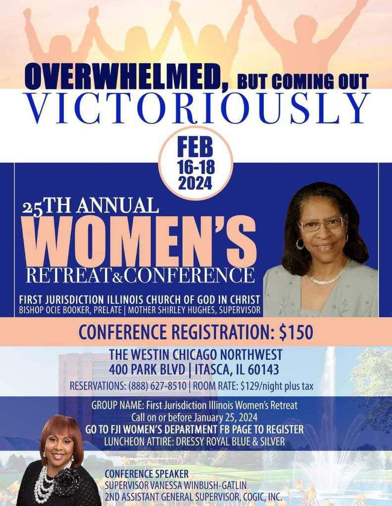 OVERWHELMED, BUT COMING OUT VICTORIOUSLY