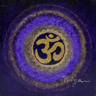 original painting, chakras, crown chakra, pure consciousness, unity, energy centers, spiritual art, symbolism