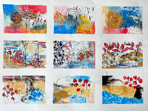 Working in Series - My Studies & Explorations
