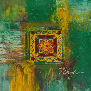 original painting, sign of communication, mandala art, ritual, spiritual art, symbolism, traditions, memories