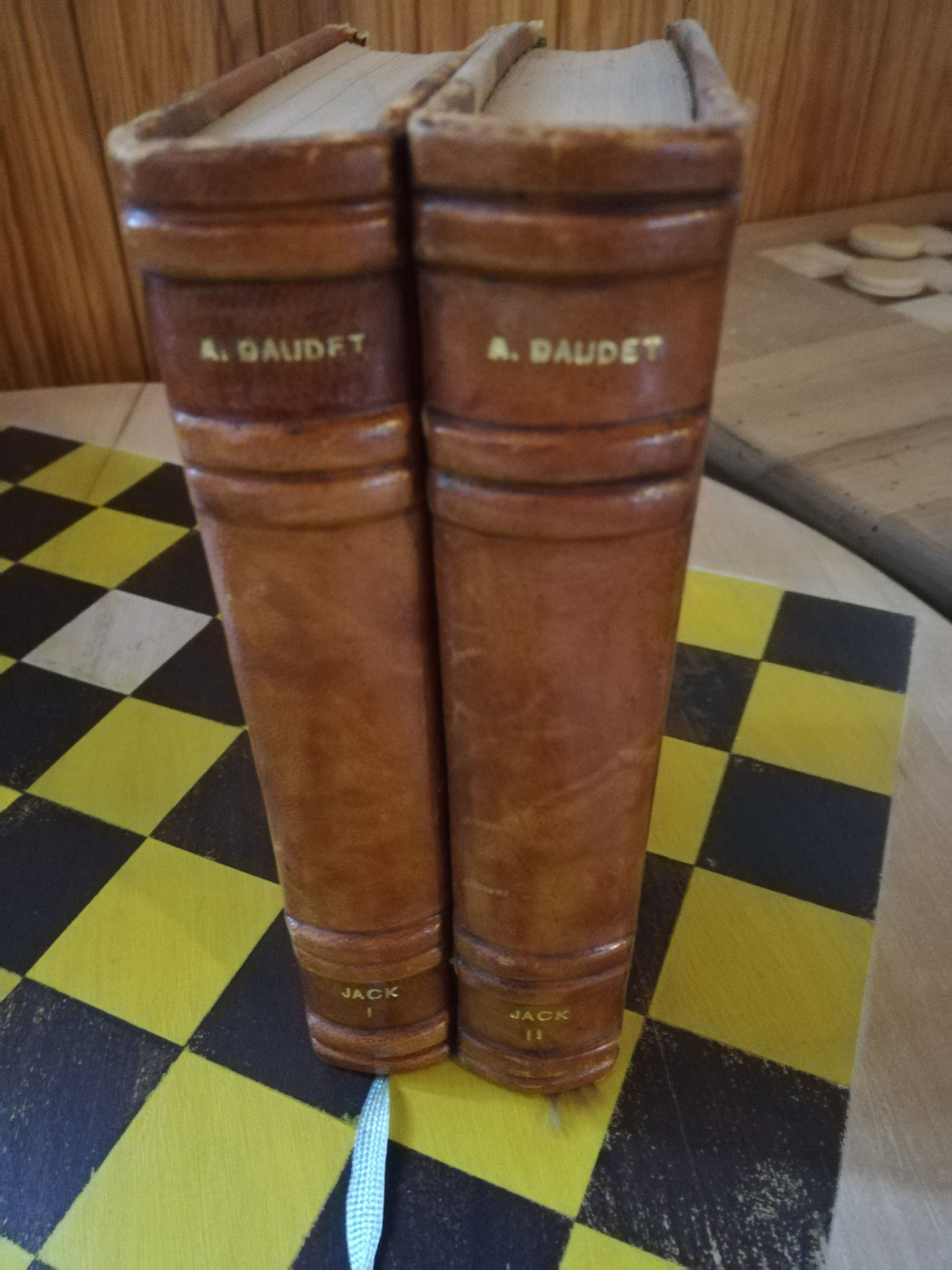 JACK d'Alphonse DAUDET TOME 1 & 2