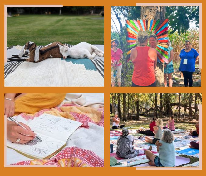 Transform Loss Into Light | A Grief Retreat on the Farm