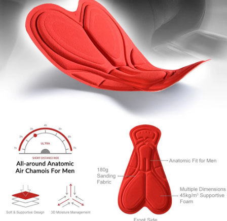 Miniatura: SHORT CICLISMO RION NEGRO 