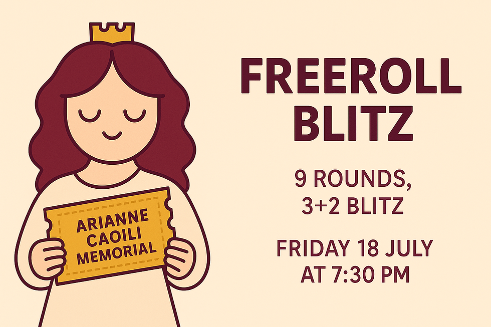 Freeroll Blitz — Play Your Way Into the Caoili Memorial