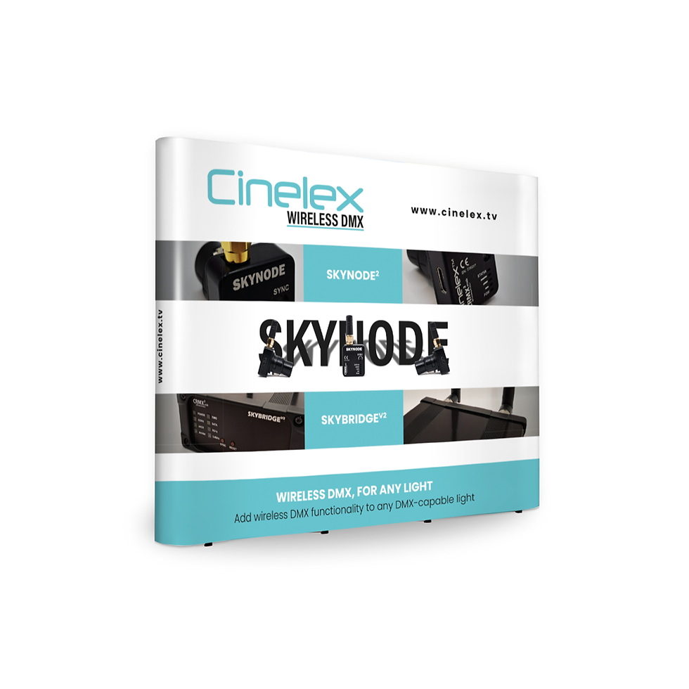 pop up stand front view