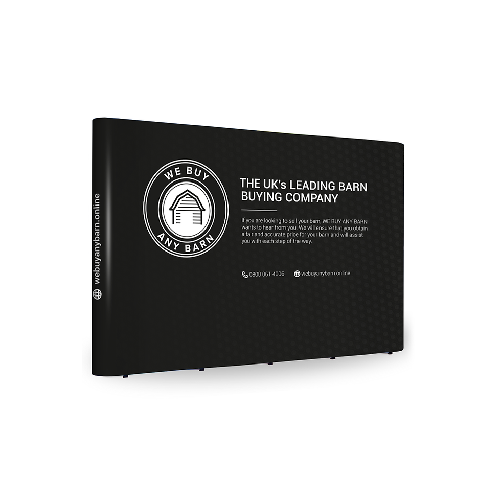 exhibition stand front view