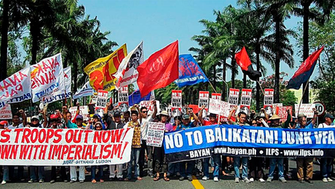 "As Bases militares dos EUA nas Filipinas e o movimento que as expulsaram"
