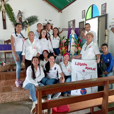 XVII Convivencia de la Legión de María en la Diócesis de Guasdualito.