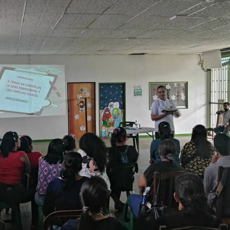 Parroquia Catedral Nuestra Señora del Carmen, realiza Primera Asamblea Parroquial del año 2023 y con