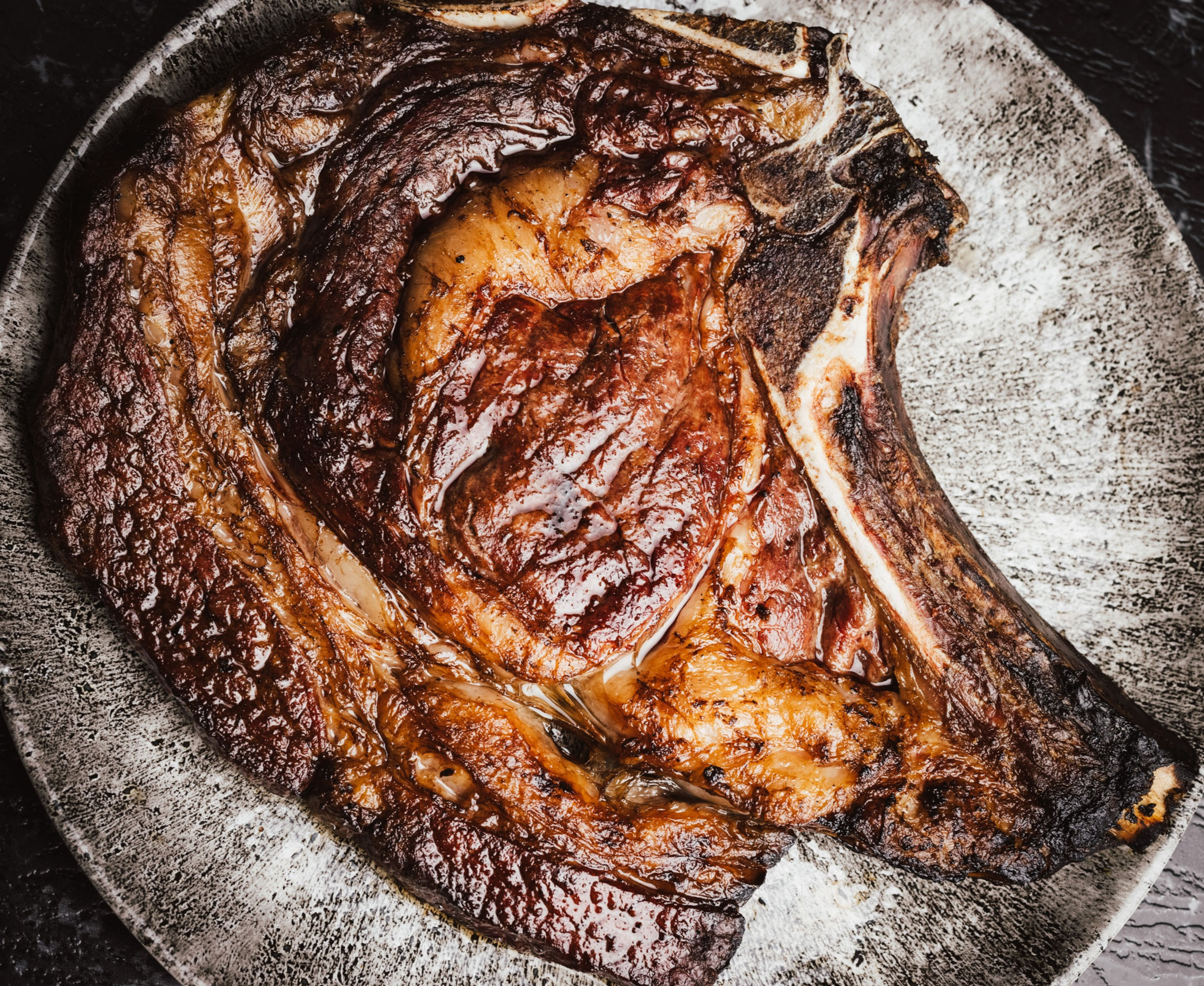 Dry-Aged OP Rib on the Bone - per 100g