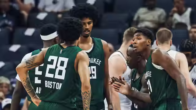 Milwaukee Bucks Summer League team.