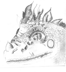 Amazing lizard by Ariel