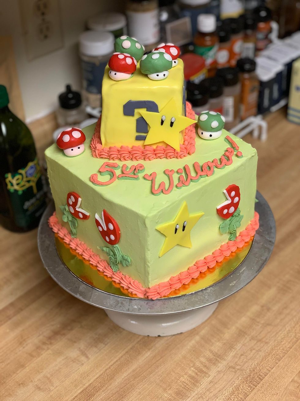 Mario Cake.