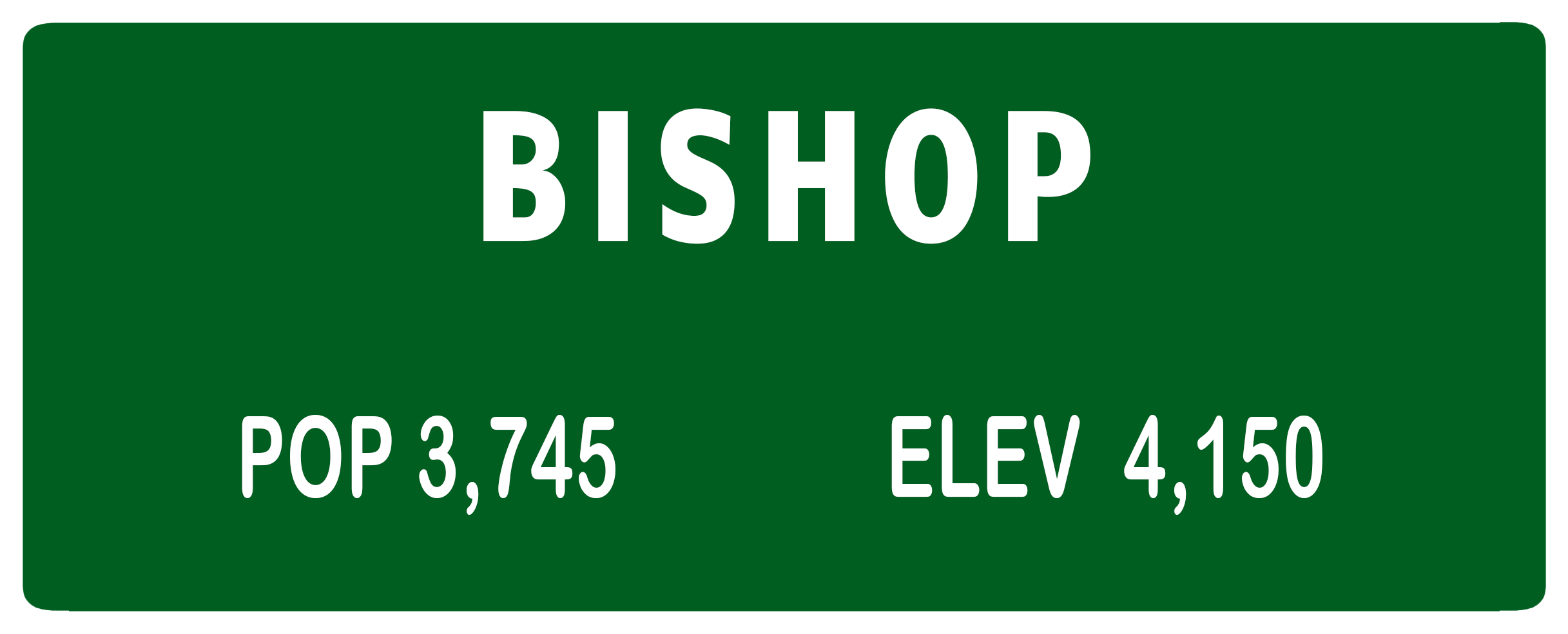 Bishop Pop, Elev Sign Sticker