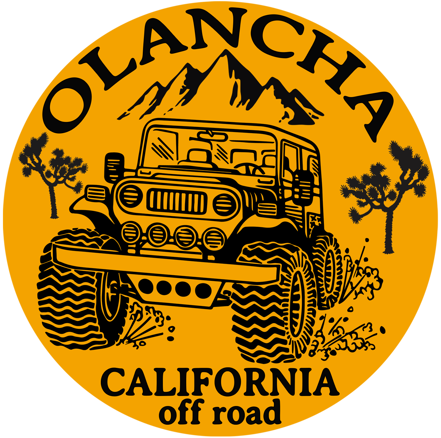 Off Road Olancha Sticker